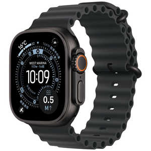 アップル Apple Watch Ultra 3(GPS + Cellularモデル)- 49mmブラックチタニウムケースとブラックオーシャンバンド MF0J4J/A アップル Apple Watch Ultra 3(GPS + Cellularモデル)- 49mmブラックチタニウムケースとブラックオーシャンバンド MF0J4J/A