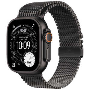 アップル Apple Watch Ultra 3(GPS + Cellularモデル)- 49mmブラックチタニウムケースとブラックチタニウムミラネーゼループ - L MF1T4J/A アップル Apple Watch Ultra 3(GPS + Cellularモデル)- 49mmブラックチタニウムケースとブラックチタニウムミラネーゼループ - L MF1T4J/A
