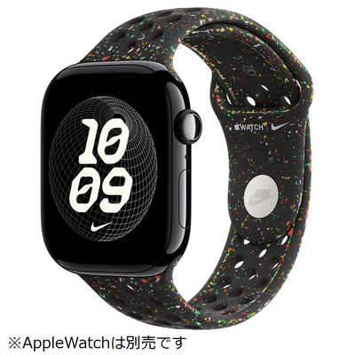 アップル 46mmケース用ミッドナイトブラックNikeスポーツバンド