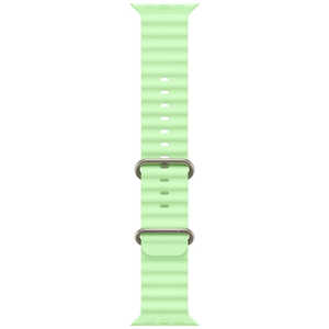 アップル 49mmケース用ネオングリーンオーシャンバンドナチュラルチタニウムの仕上げ MGCF4FEA アップル 49mmケース用ネオングリーンオーシャンバンドナチュラルチタニウムの仕上げ MGCF4FEA
