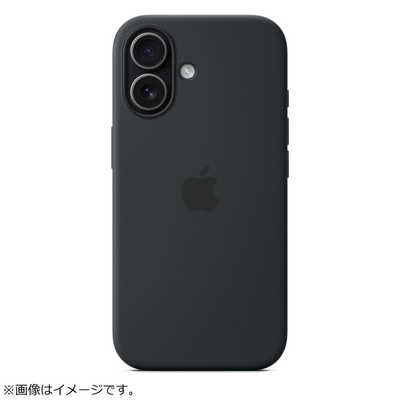 アップル MagSafe対応iPhone 17 シリコーンケース ブラック MGF14FE/A