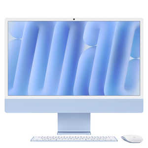 �A�b�v�� iMac 24�C���` Apple M6�`�b�v���ڃ��f�� [2026�N�H���f��/SSD 256GB/������16GB/12�R�ACPU��12�R�AGPU] �u���[ MH1H4JA