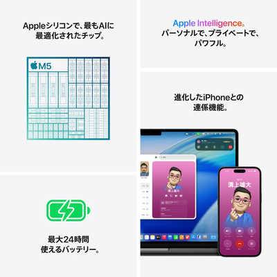 MacBook Pro 14インチ USキーボード 512GB 16GB カスタマイズモデル】 MacBook Pro 14インチ Apple M3 Proチップ搭載