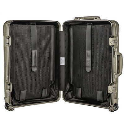 新品未開封 RIMOWA リモワ Topas Titanium Cabin 52 RIMOWA スーツケース TOPAS TITANIUM CABIN 52 MW Titanium