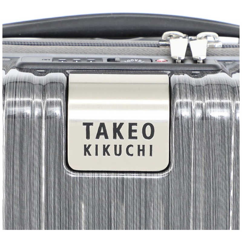 TAKEOKIKUCHI TAKEOKIKUCHI スーツケース SETTERSILVER シルバー [TSAロック搭載 /22L /日帰り～1泊] SET001SLV22 SET001SLV22