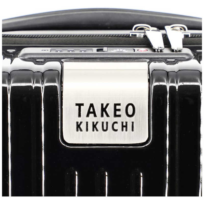 TAKEOKIKUCHI TAKEOKIKUCHI スーツケース SETTERSILVER ブラック [TSAロック搭載 /34L /2泊～3泊] SET002BLK34 SET002BLK34