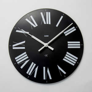 ALESSI 掛け時計 ウォールクロック FIRENZE ブラック 直径 360mm ALS0550000001BLKZZZ ALESSI 掛け時計 ウォールクロック FIRENZE ブラック 直径 360mm ALS0550000001BLKZZZ