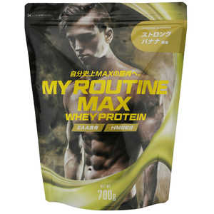 マイルーティーン MAX(700g) ストロングバナナ風味 MYROUTINEMAXBAN700 マイルーティーン MAX(700g) ストロングバナナ風味 MYROUTINEMAXBAN700