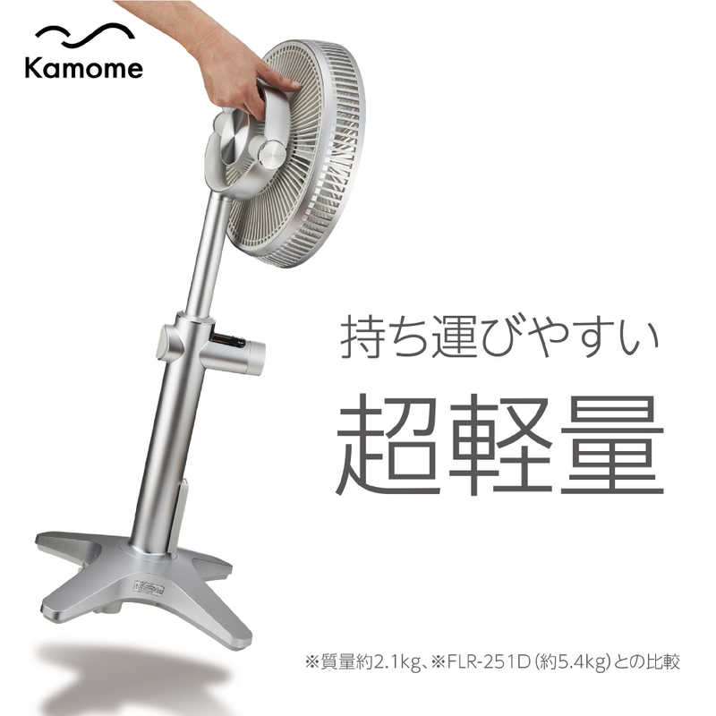 ドウシシャ ドウシシャ リビング扇風機 Kamome DCリビングファン シャンパンゴールド [DCモーター搭載 /リモコン付き] ULKF-1251D-CGD ULKF-1251D-CGD