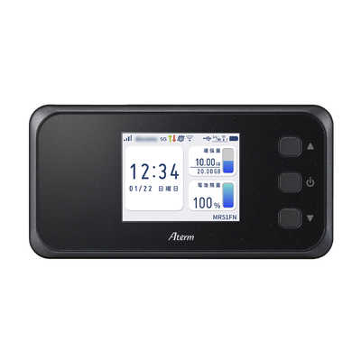 NECPF (SIMフリー)Aterm MR51FN 5G対応 SIMフリーモバイルルーター