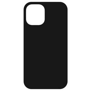 グルマンディーズ iPhone 12 Pro Max 6.7インチ対応シリコンケース ブラック IP20L-02BK