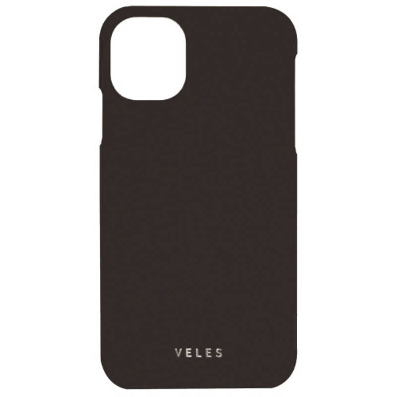 グルマンディーズ グルマンディーズ VELES iPhone 12 mini 5.4インチ対応PUレザーシェルケース(シュリンク) ブラック VLS-55BK VLS-55BK