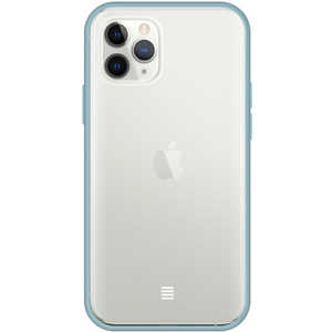 グルマンディーズ IIIIfit clear iPhone 13 mini　5.4インチ ケース　ライトブルー IFT-89LBL ライトブルー