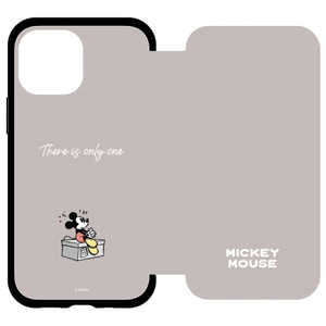 グルマンディーズ ディズニー・ピクサーキャラクター　IIIIfit Flip iPhone 13 mini　5.4インチ ケース　ミッキーマウス DN-883A ミッキーマウス