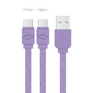 グルマンディーズ ポケットモンスター USB Type-C対応 同期 & 充電ケーブル メタモン POKE747B グルマンディーズ ポケットモンスター USB Type-C対応 同期 & 充電ケーブル メタモン POKE747B