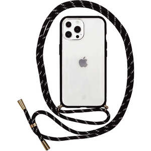 グルマンディーズ IIII fit Loop iPhone 13 Proケース ブラック IFT106BK