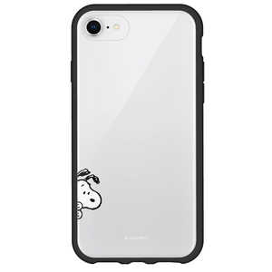 グルマンディーズ iPhone SE 第3世代/第2世代/8/7専用 ケース IIIIfit Clear ピーナッツ スヌーピー SNG-666B