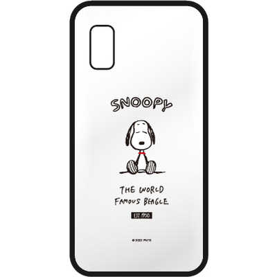 グルマンディーズ ピーナッツ IIII fit Clear SHARP AQUOS wish対応ケース スヌーピー SNG-671A