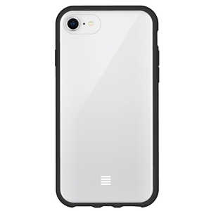 グルマンディーズ iPhone SE 第3世代/第2世代/8/7専用 ケース IIIIfit Clear ブラック IFT-111BK