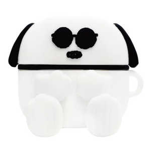 グルマンディーズ ピーナッツ AirPods(第3世代)対応シリコンケース ジョー・クールWH SNG-596D グルマンディーズ ピーナッツ AirPods(第3世代)対応シリコンケース ジョー・クールWH SNG-596D