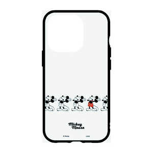 グルマンディーズ iPhone 14 Pro 6.1インチ/13Pro IIIIfit Clearケース Disney/Pixerキャラクターズ ミッキーマウス DNG-24MK