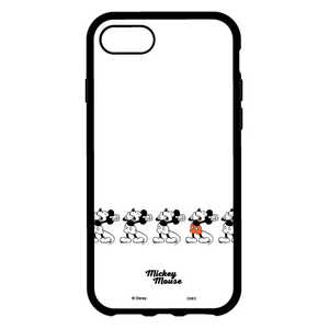 グルマンディーズ iPhone SE(第32世代)876 ディズニーキャラクター IIII fit Clear ケース ミッキーマウス DNG33MK