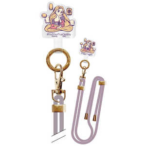 グルマンディーズ ディズニーキャラクター マルチリングプラス ストラップセット ラプンツェル DNG40RP グルマンディーズ ディズニーキャラクター マルチリングプラス ストラップセット ラプンツェル DNG40RP