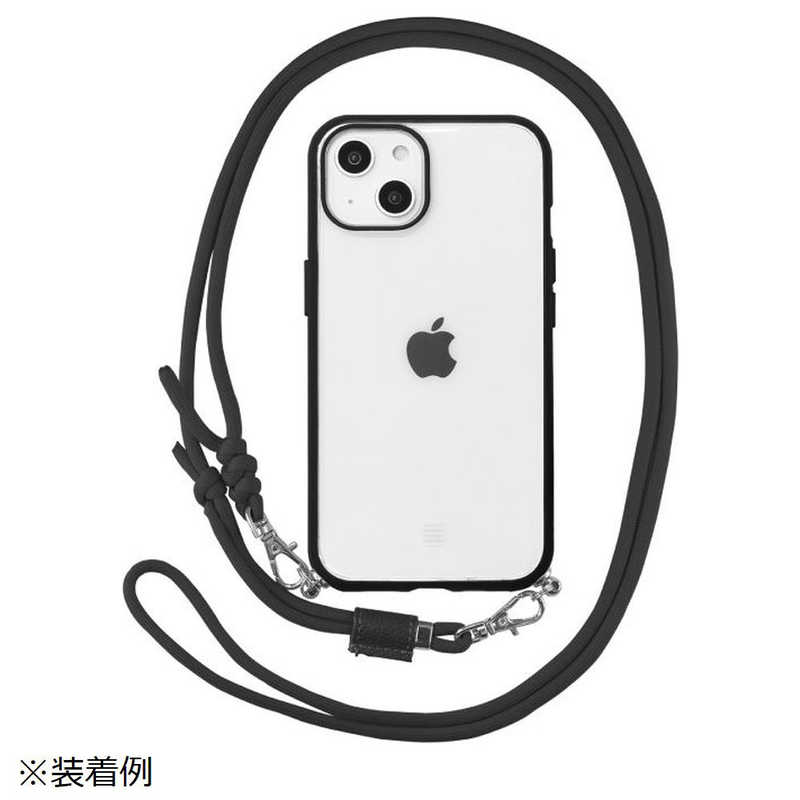 グルマンディーズ グルマンディーズ iPhone 14 6.1インチ IIII fit Loop ケース ブラック IFT132BK IFT132BK