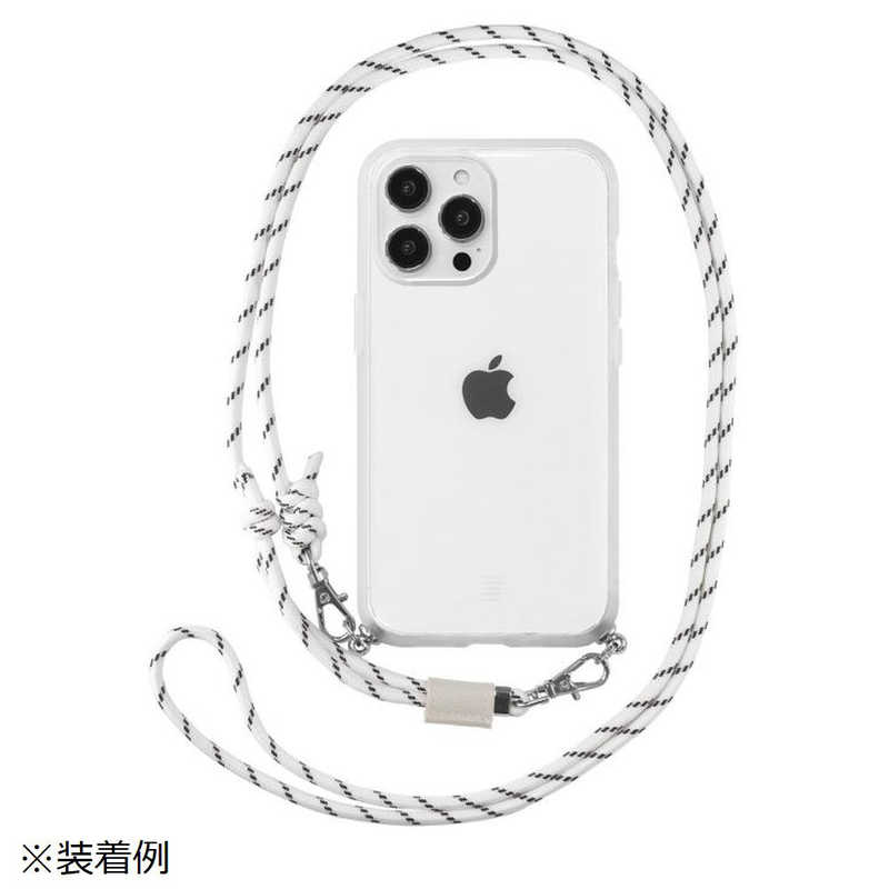 グルマンディーズ グルマンディーズ iPhone 14 Pro 6.1インチ IIII fit Loop ケース クリア IFT134CL IFT134CL