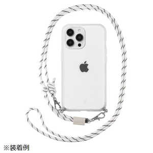 グルマンディーズ iPhone 14 Pro 6.1インチ IIII fit Loop ケース クリア IFT134CL