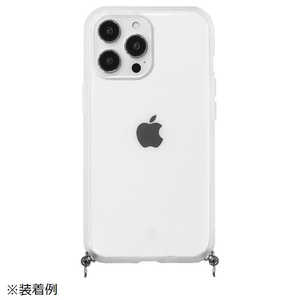 グルマンディーズ iPhone 14 Pro 3眼 /13Pro IIII fit Loop ケース単品 クリア IFT138CL