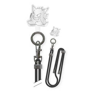 グルマンディーズ ポケットモンスター マルチリングプラス ストラップセット ゲンガー POKE804B グルマンディーズ ポケットモンスター マルチリングプラス ストラップセット ゲンガー POKE804B