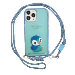 グルマンディーズ iPhone 14Pro/13Pro ポケットモンスター IIII fit Loop ケース ポッチャマ POKE806D グルマンディーズ iPhone 14Pro/13Pro ポケットモンスター IIII fit Loop ケース ポッチャマ POKE806D