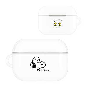 グルマンディーズ AirPods Pro(第2世代)対応ソフトケース ピーナッツ スヌーピー SNG-737A