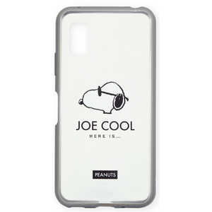 グルマンディーズ ピーナッツ IIII fit Clear SHARP AQUOS wish3対応ケース ジョー・クール SNG782B グルマンディーズ ピーナッツ IIII fit Clear SHARP AQUOS wish3対応ケース ジョー・クール SNG782B