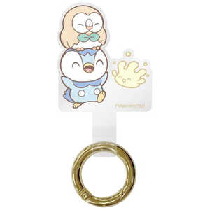 グルマンディーズ マルチリングプラス ポケピース モクロー&ポッチャマ&マホミル POKE-855C グルマンディーズ マルチリングプラス ポケピース モクロー&ポッチャマ&マホミル POKE-855C