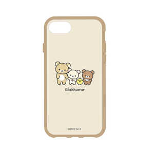 グルマンディーズ iPhone SE 第3世代/第2世代/8/7専用 ケース IIIIfit リラックマ しゅうごう GRC-331A グルマンディーズ iPhone SE 第3世代/第2世代/8/7専用 ケース IIIIfit リラックマ しゅうごう GRC-331A
