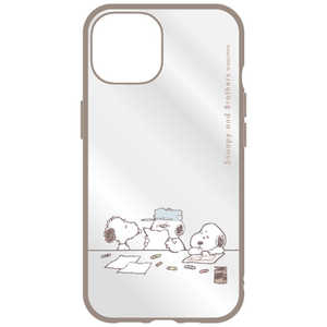 グルマンディーズ iPhone 15(6.1インチ) IIII fit ケース ピーナッツ きょうだい SNGG-07C グルマンディーズ iPhone 15(6.1インチ) IIII fit ケース ピーナッツ きょうだい SNGG-07C