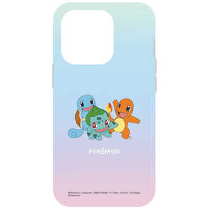グルマンディーズ iPhone 15 Pro(6.1インチ) ソフトケース ポケットモンスター フシギダネ&ヒトカゲ&ゼニガメ POKE-865B グルマンディーズ iPhone 15 Pro(6.1インチ) ソフトケース ポケットモンスター フシギダネ&ヒトカゲ&ゼニガメ POKE-865B