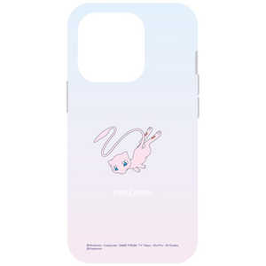 グルマンディーズ iPhone 15 Pro(6.1インチ) ソフトケース ポケットモンスター ミュウ POKE-865D グルマンディーズ iPhone 15 Pro(6.1インチ) ソフトケース ポケットモンスター ミュウ POKE-865D