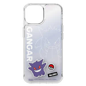 グルマンディーズ iPhone 15/14/13 SHOWCASE+ ポケモン ゲンガー POKE-876A グルマンディーズ iPhone 15/14/13 SHOWCASE+ ポケモン ゲンガー POKE-876A