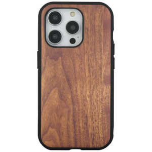 グルマンディーズ iPhone 15 Pro(6.1インチ) IIII fit ケース ウォールナット IFT-157WN グルマンディーズ iPhone 15 Pro(6.1インチ) IIII fit ケース ウォールナット IFT-157WN