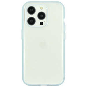 グルマンディーズ iPhone 15 Pro(6.1インチ) IIII fit ケース ライトブルー IFT-158LBL