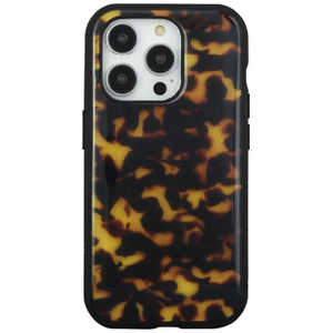 グルマンディーズ iPhone 15 Pro(6.1インチ) IIII fit ケース ベッコウ IFT-159BEK グルマンディーズ iPhone 15 Pro(6.1インチ) IIII fit ケース ベッコウ IFT-159BEK