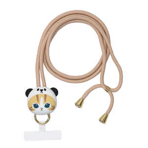 グルマンディーズ マルチリングプラス マスコットストラップ mofusand パンダにゃん MOFU-40A グルマンディーズ マルチリングプラス マスコットストラップ mofusand パンダにゃん MOFU-40A
