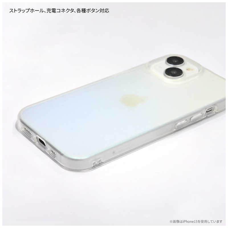 グルマンディーズ グルマンディーズ iPhone 15 Pro(6.1インチ) オーロラソフトケース マットオーロラ GMD-13MAU GMD-13MAU