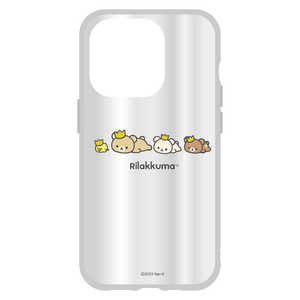 グルマンディーズ iPhone 15 Pro IIIIfit CLEAR リラックマ おうかん GRC-349B グルマンディーズ iPhone 15 Pro IIIIfit CLEAR リラックマ おうかん GRC-349B