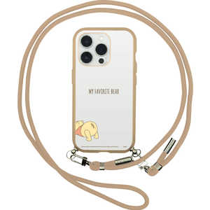 グルマンディーズ iPhone 15 Pro IIIIfit Loop Disney プーさん DNG-178PO