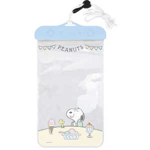 グルマンディーズ WATERPROOF POUCH ピーナッツ アイス SNGG-42A グルマンディーズ WATERPROOF POUCH ピーナッツ アイス SNGG-42A