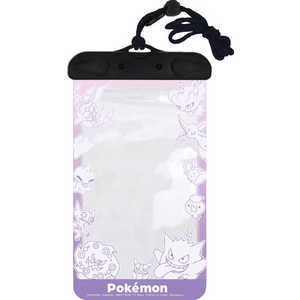 グルマンディーズ ポケットモンスター 防水ポーチ パープル POKE-903C グルマンディーズ ポケットモンスター 防水ポーチ パープル POKE-903C